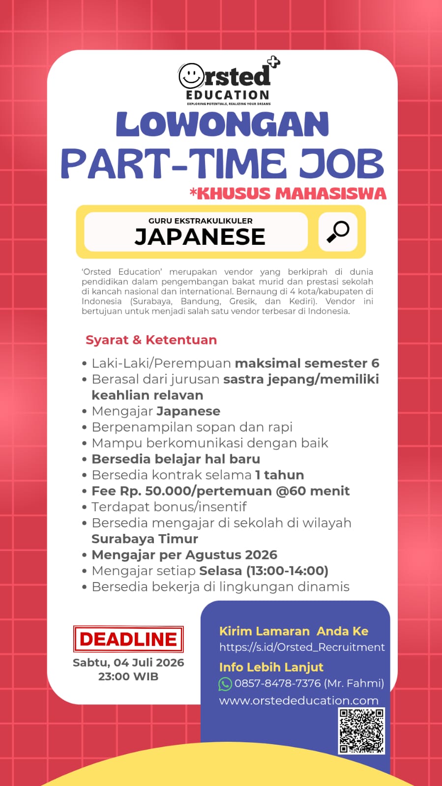 Poster Loker 19